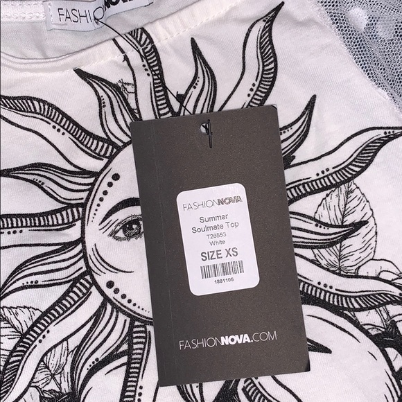 Fashion Nova Soulmate Top NWT - Picture 3 of 3